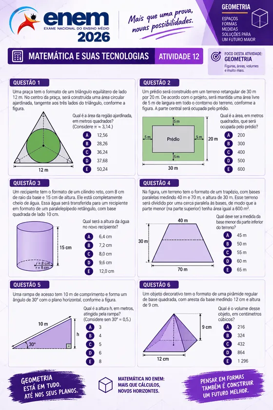 Atividade ENEM 9